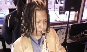 Woman Playing Saxophone